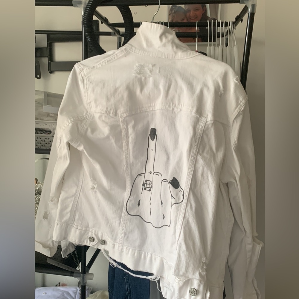 Engagement ring Jean Jacket